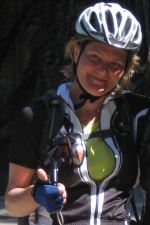 Mountainbikerin Vironika